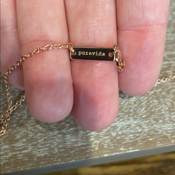 Pura Vida Rose Gold Love Choker - Picture 2 of 3